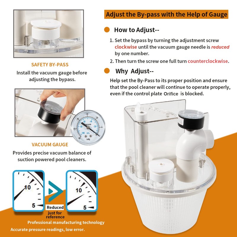johntruck Replace for R211100 Vac-Mate Pool Cleaner Dispenser Box/Multi-Function Vacuum