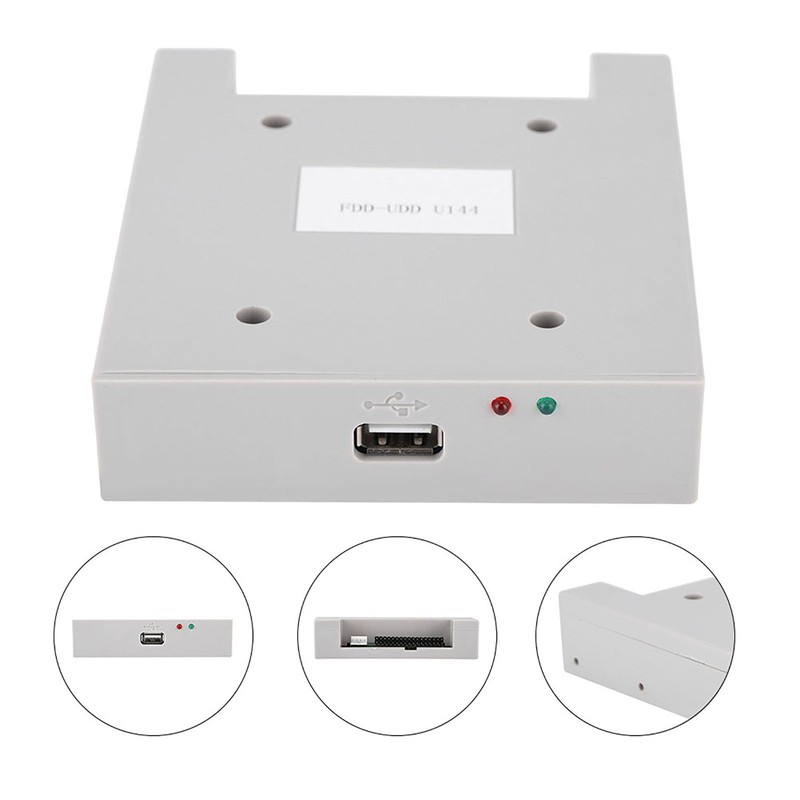 FDD-UDD U144 1.44MB USB SSD Floppy Drive Emulator for Industrial