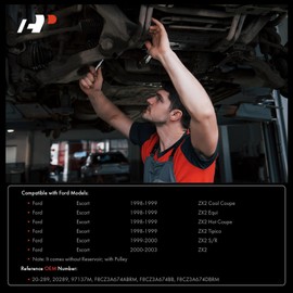 A-Premium Power Steering Pump, with Pulley, Compatible with Ford Escort 1998 1999 2000 2001 2002 2003