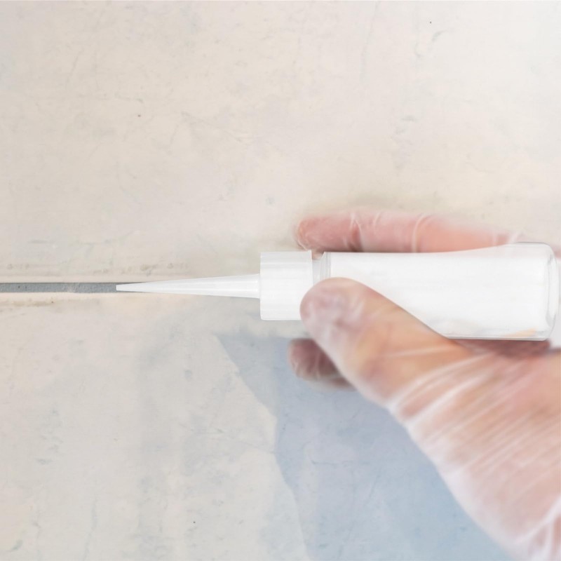 4pcs 50ml Plastic Squeeze Bottles Dispenser, Precision Tip Applicator Bottle,