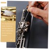 Levemolo 3pcs Saxophone Cleaning Brush with Bristles for Alto Sax
