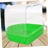 Parliky Bird Bath Cage for Cage Covered Parrot Bath Small