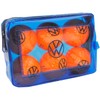 LEZAX Volkswagen Golf Balls 6 Pack Orange VWBA-3765