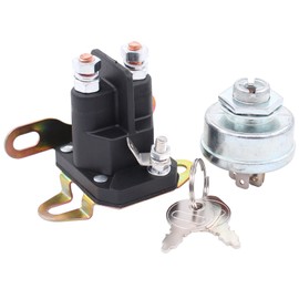 Doo Engy Ignition Switch with 2 Keys and Magnetic Switch Starter 12 V for MTD Murray Toro for Honda Bolens Gutbrod Lawn Tractor