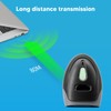 Wireless Barcode Scanner High Accuracy Portable Handheld 2D QR Code