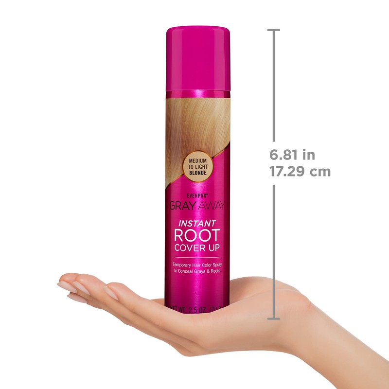 EVERPRO Gray Away Instant Root Cover Up Spray 2.5oz -