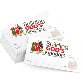 500 Tithes and Offering Envelopes for Church | Tithe Envelopes for Church | USA Company (Building Fund)