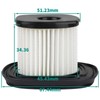 SIMPERAC BG86 Air Filter for Stihl BG86C BG86 SH86 SH86C