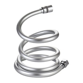 Shower hose line replacement to prevent corrosion and line kinking bathroom faucet