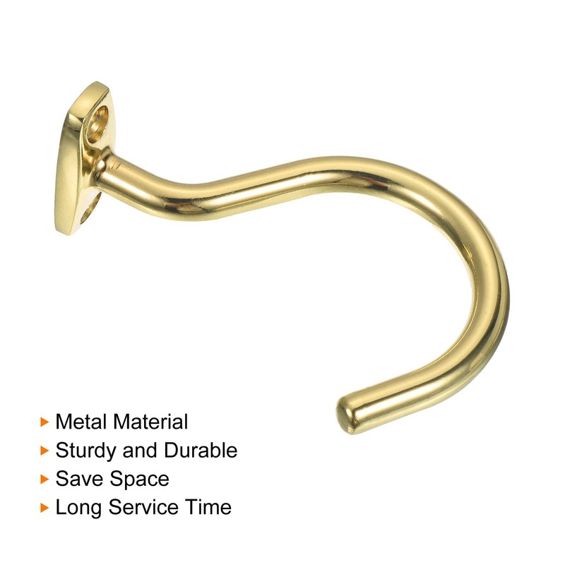 PATIKIL Bridge Stick and Ball Rack Hooks, 2 Pack Snooker