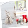 STOBAZA 10pcs Bell Table Card Decoration Hanging Bells Stand Wedding