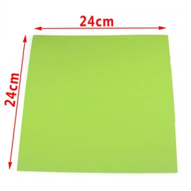 GREATFISHING 10 Best Color/Set Fly Tying Foam Sheet Chartreuse Green Orange Floating Dry Fly Grass Hopper Popper Fly Tying Materials 3mm Thickness 9.6X9.6 inch