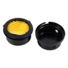 Haosie Air Compressor Silencer Filter, G1/2 20mm Thread Metal Intake