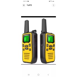 KOMVOX GT-60 Rechargeable Walkie Talkie Set Brand New