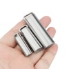 TONYFY Titanium Pill Container Keychain, Waterproof EDC Pill Holder (M)