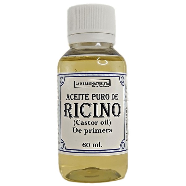 Aceite de Ricino Puro Castor Oil de Primera | Pestañas Cejas Cabello Piel Barba Bigote | Comestible y cosmetico