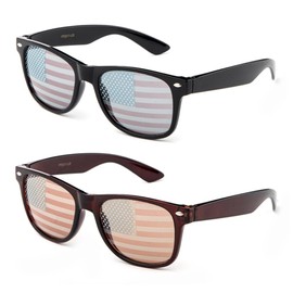 Newbee Fashion Sunglasses American Flag USA Patriotic Design Party Props Decoration USMNT USWNT Team USA Olympics