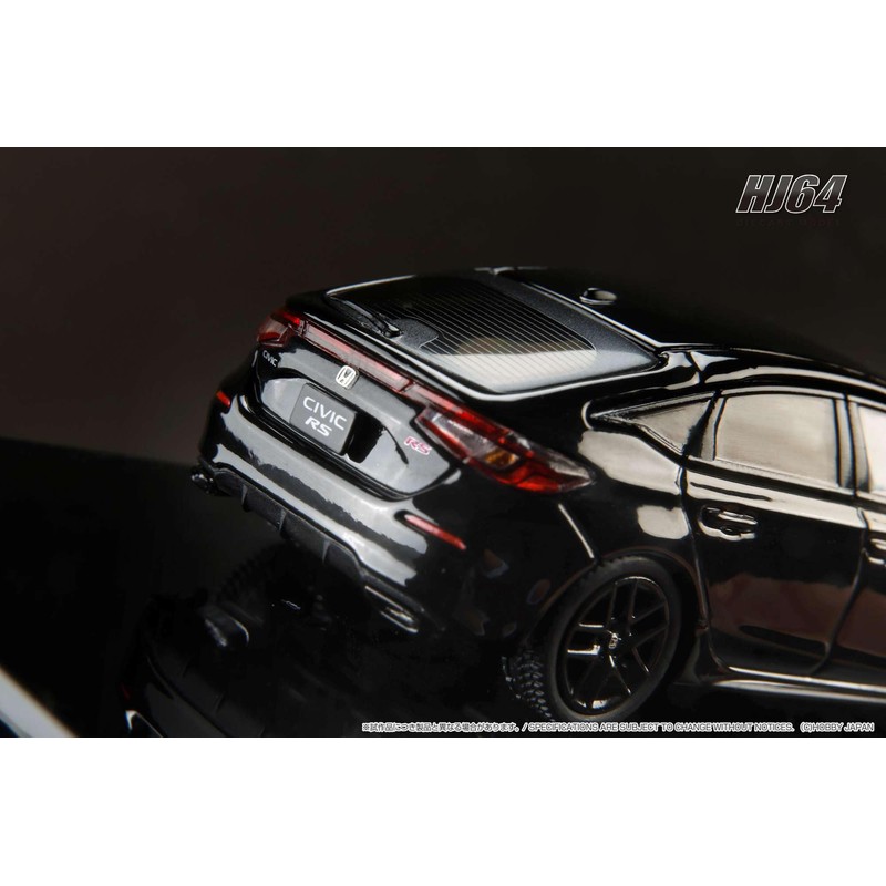 Hobby Japan HJ64 1/64 Honda Civic RS Crystal Black Pearl
