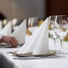 Cocktail Napkins Disposable Beverage Bar Napkins Black Linen-Like Square Napkins