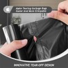 Teivio 4 Gallon 200 Counts Strong Trash Bags Garbage Bags,