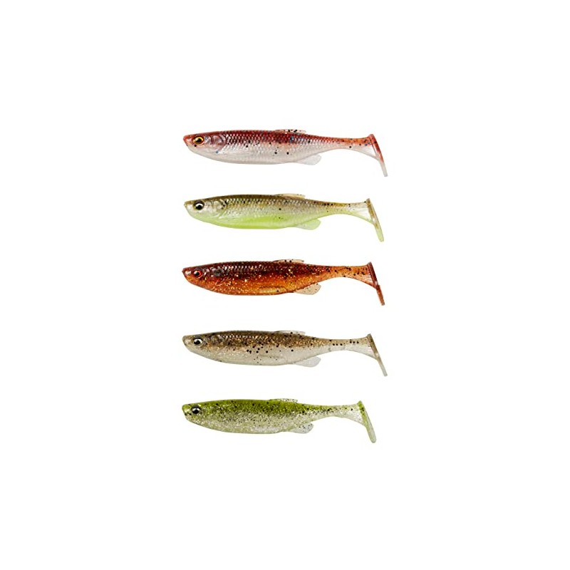 Savage Gear Fat Minnow T Tail Fishing Lure (Clearwater Mix-7.5cm-5g)