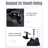 LIGHT FLIGHT Rolling Travel Backpack, Water-Resistant Travel Laptop Backpacks with