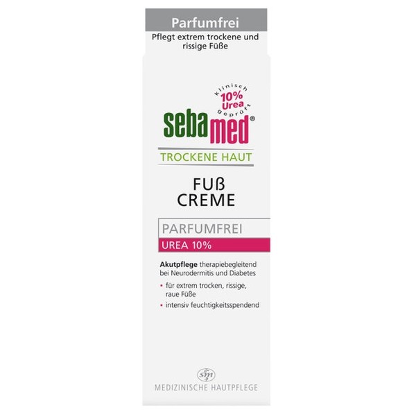 Sebamed Dry Skin Perfume Free Foot Cream Urea 10% 100 ml