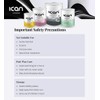 Ican London Liposoluble Hair Removal Strip Wax, Silver, Tin 800ml