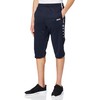 JAKO Herren Hose 3/4 Trainingsshorts Active, Marine/Weiß, S, 8395