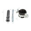 KOTARBAU® Set of 10 Pipe Clamps 3/4 Inch with Rubber