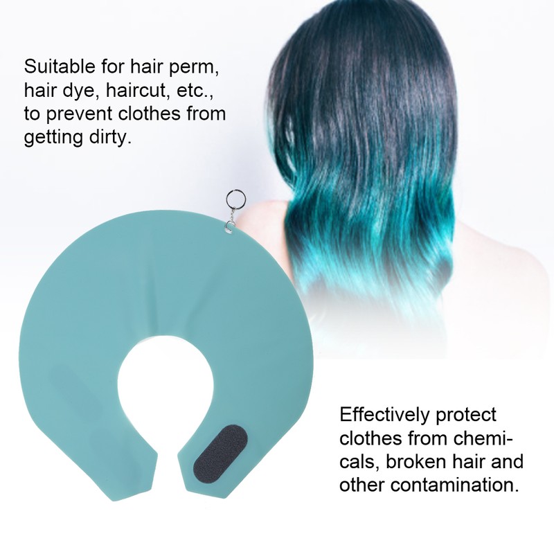 Waterproof Barber Shop Hair Coloring Dyeing Neck Shawl Wrap Haircut