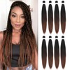 Braiding Hair Pre Stretched, 26 Inch 8 Pack Long Prestretched