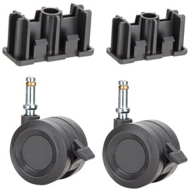 67067 Grill Wheels & 67066 Caster Inserts for Weber GS4 Genesis II Gas Grills Parts Weber Genesis II S-310 S-315 E-210 E-310 E-410 E-610 SE-335 CE-310 Parts, Weber Genesis 2 LX S-240 S-440 S-640 Parts