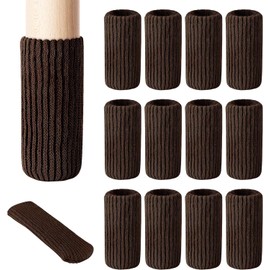 JZS Chair Leg Protectors for Hardwood Floors, High Elastic Knitted Non Slip No Scratch Noise Furniture Socks