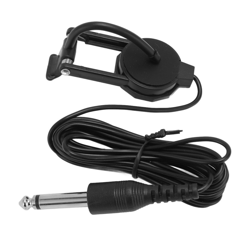 Violin Pickup Professional High Sensitivity 6mm Jack Compact Portable Clip