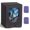 Euqvunn Deck Box con finestra display, contiene fino a 130