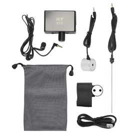 Detection of water leaks, monitoring of underground water pipe leaks with double probe, improved, high-strength sound amplifier, water pipe leak detector with headphones