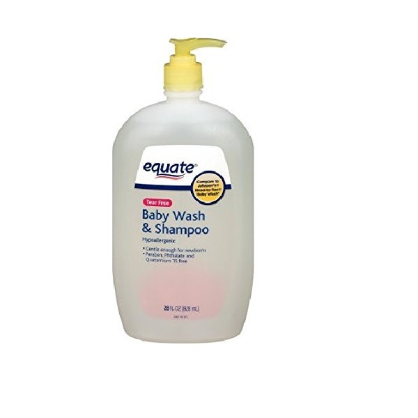 Equate Tear Free Baby Wash & Shampoo, 28 fl oz
