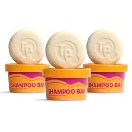 Tree Bottle Shampoo Bar - Nourishing Citrus Essential Oils for All Hair Types - Organic & Plastic-Free Solid Shampoo Bar - Gentle Cleanse & Frizz Control - Cruelty-Free Formula - 4.5 oz (Pack of 3)