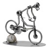 Screw Manikin MTB Mountain Bike Cycling Stone-Hand-Made Gift Idea