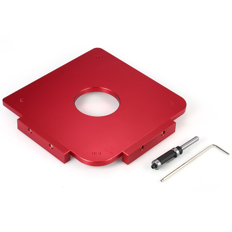 Rounded Template Woodworking Radius Template Radius Jig Router Template Aluminum