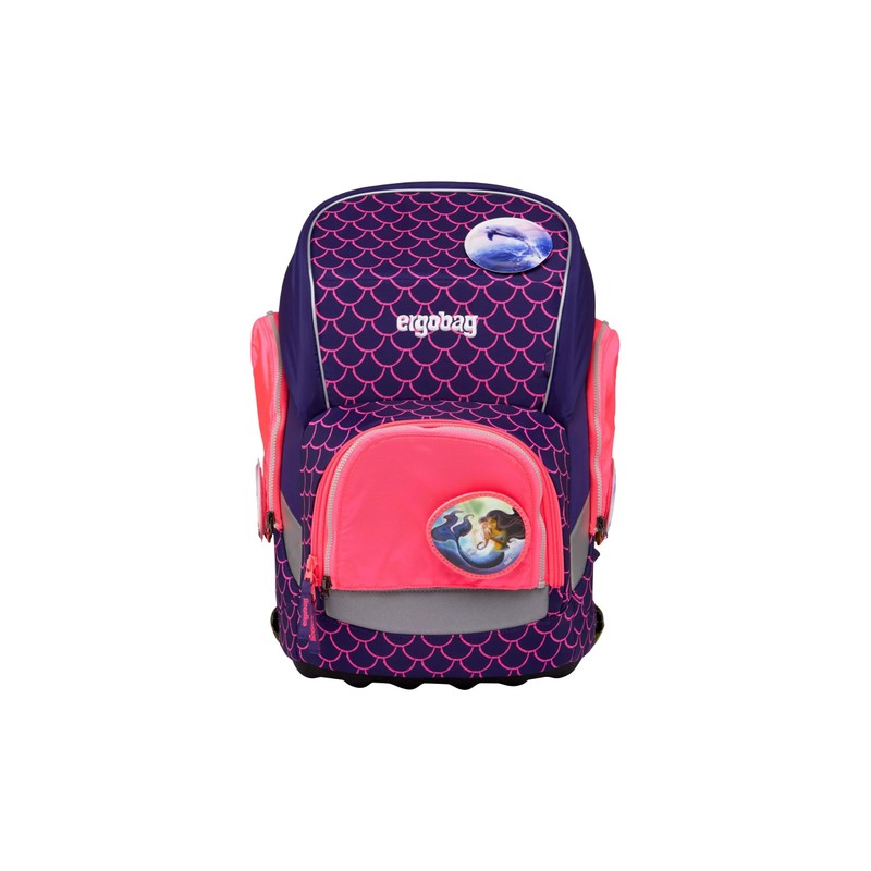 ergobag Fluo Zip Set Visibility Set Pack Cubo and Cubo