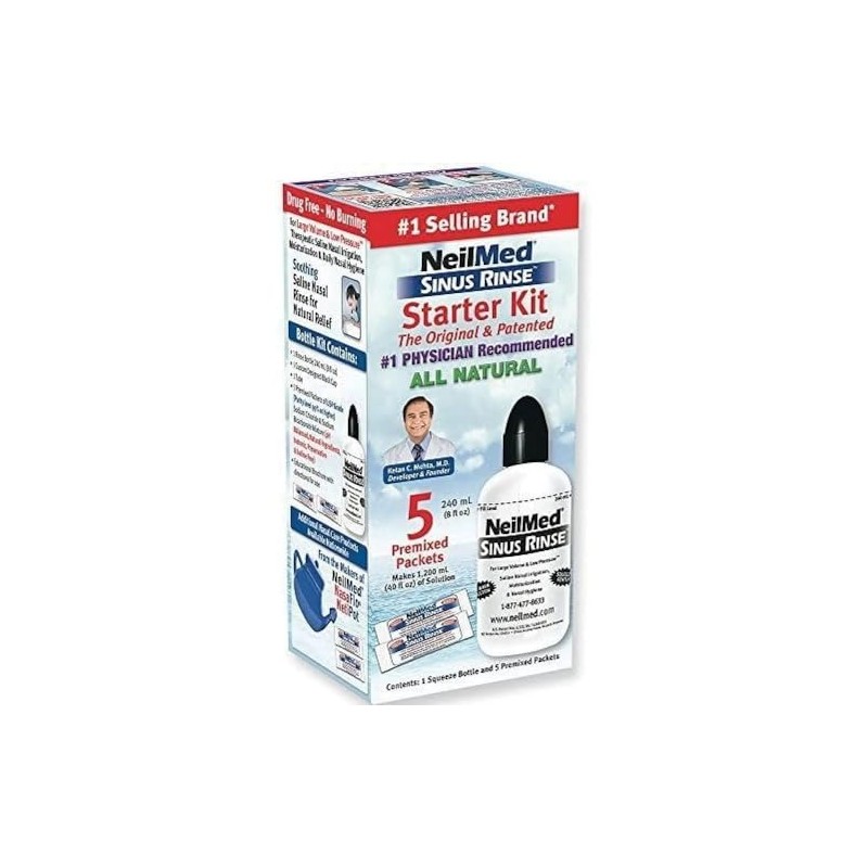 NeilMed enjuague sinusal Set regular, No Model, paquete de de