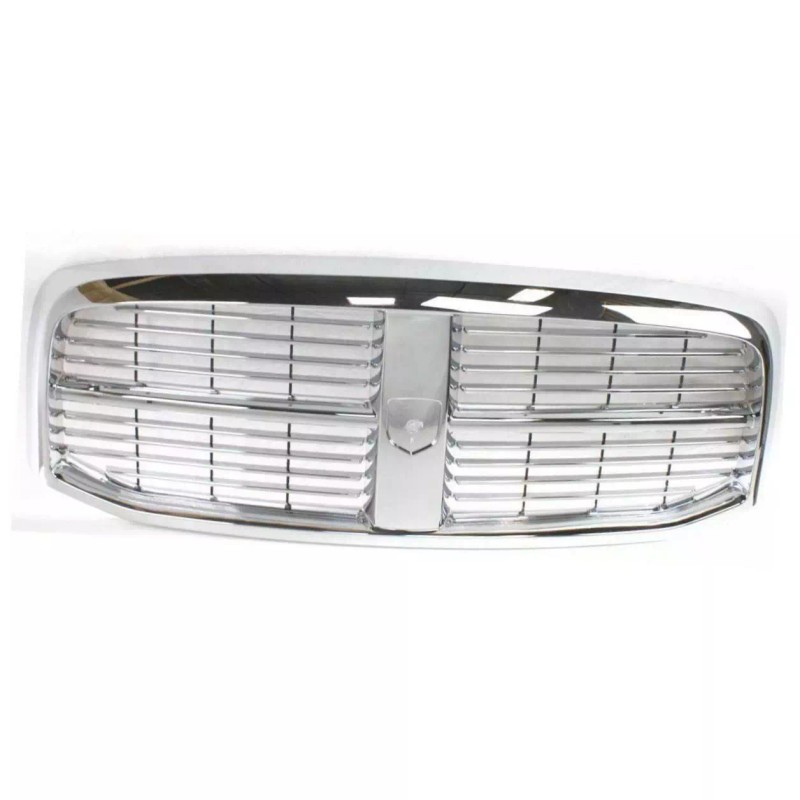 AmpleThink Chrome Grille Surround Shell Insert for 06-09 Dodge Ram