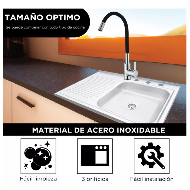 Meer Faucets By Cnx Cnx - Kit Completo De Fregadero