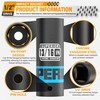 Aiourx 1/2" Drive Impact Socket, 13/16 inch Deep Socket, SAE,
