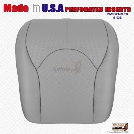 US Auto Nation 832-790-4949 1996 1997 1998 1999 Mercedes SL500 SL600 Passenger Bottom PERF Leather Cover Ash