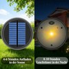 HELESIN Solar Lights Replacement Parts 10.4 cm, IP65 Waterproof Solar