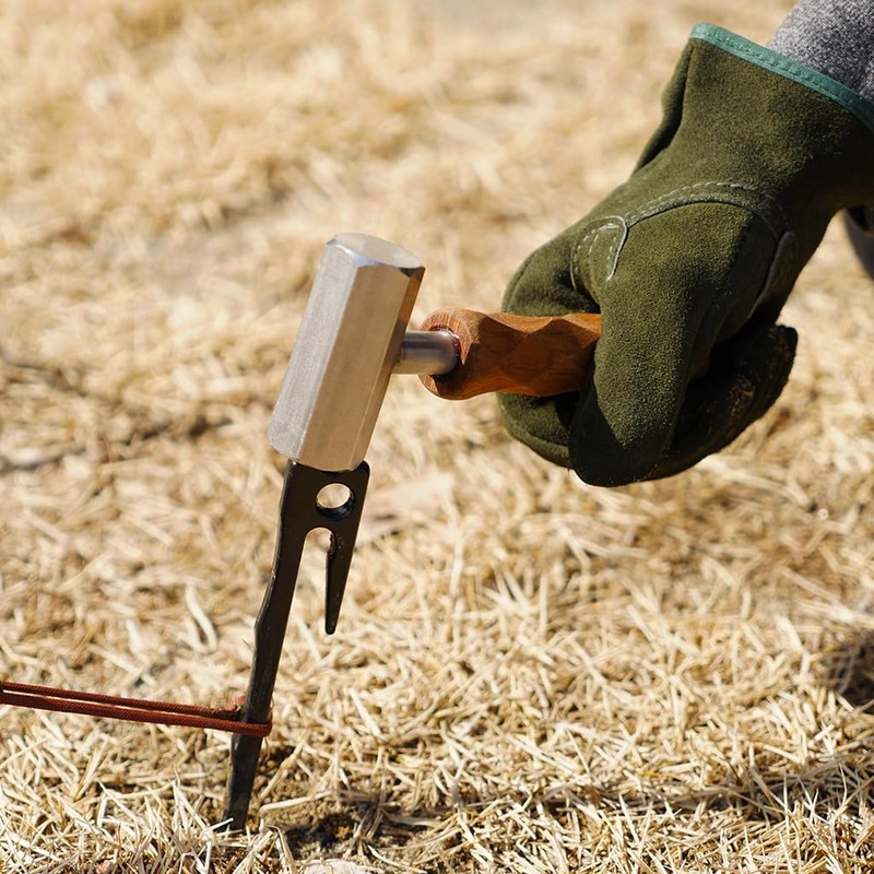 Belmont BM-507 Peg Hammer, Piton Hitter, Chestnut Grip