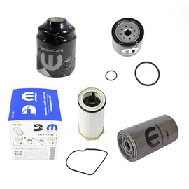 Bundle of Genuine Mopar OEM Filters, Dodge Ram 6.7L Cummins Diesel Filter set; Fuel/Water Separator Filter Kit, Fuel Filter & Engine Oil Filter